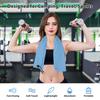 Hızlı Kuruyan Mikrofiber Havlu Yumuşak Kum Tutmayan Plaj Havlusu Yüzme Fitness Yürüyüş Koşu Sporları İçin Nefes Alabilir File Çanta ile