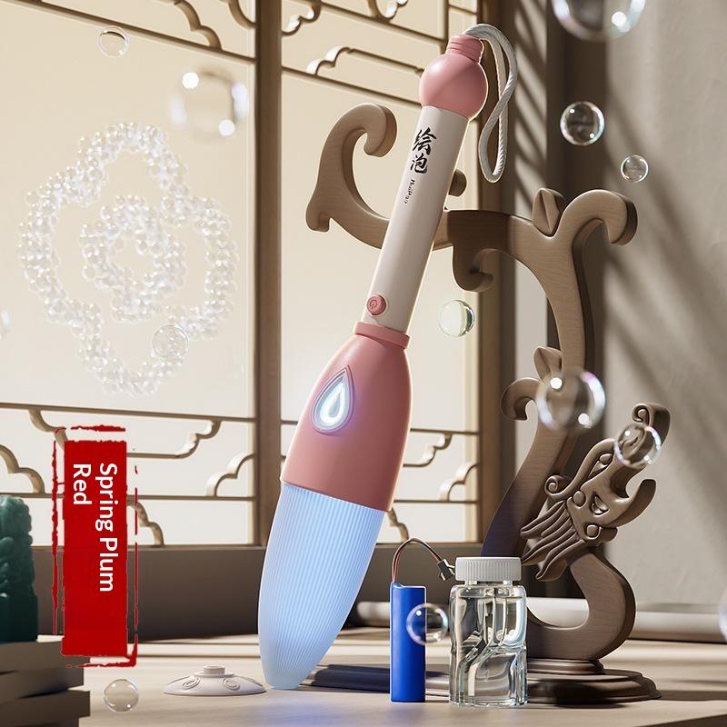 Eco-friendly Automatic Bubble Writing Pen 1Pcs Handheld Calligraphy Brush for Adults Kids Art Creation Use