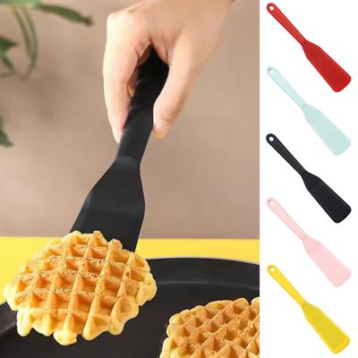 Silicone Frying Shovel Non-stick Surface Kitchen Pancake Fried Egg Transfer Shovel Steak Shovel Kitchen Baking Tools