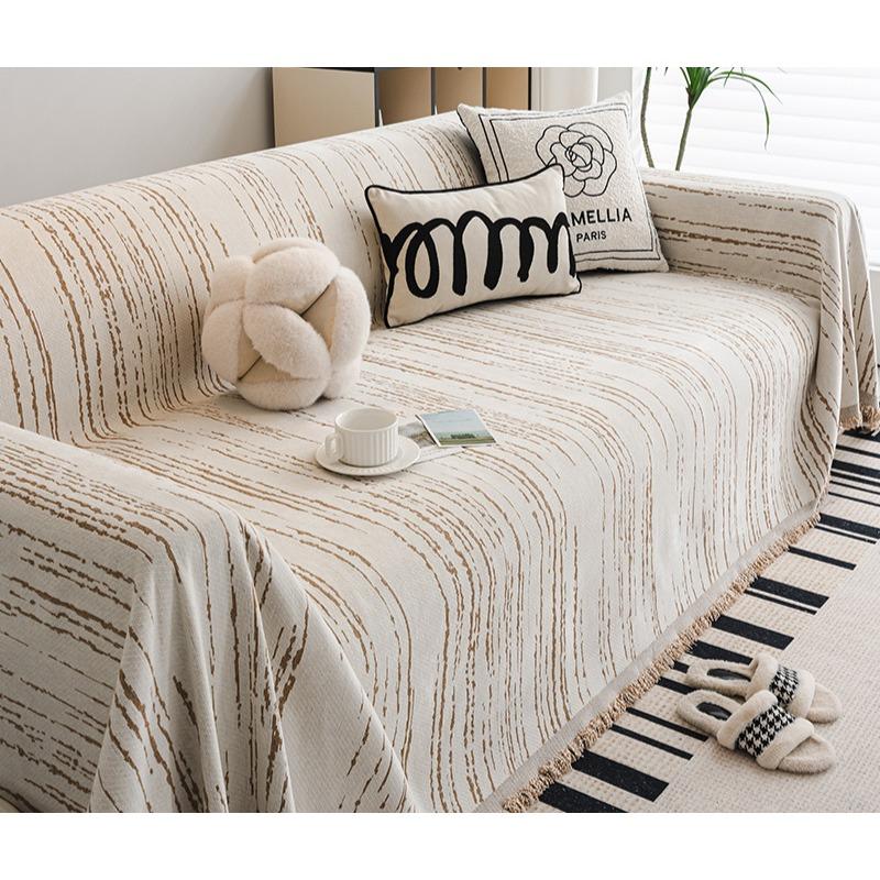 

Чехол для дивана из шенилла, высококачественный, универсальный, на все четыре сезона, нескользящий, устойчивый к пятнам, чехол для дивана 180*130cm