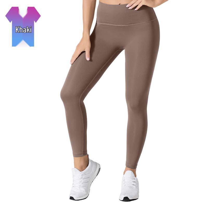 

Брюки для йоги с высокой талией Peach-Lift – Бесшовные, облегающие фитнес-брюки для женщин L