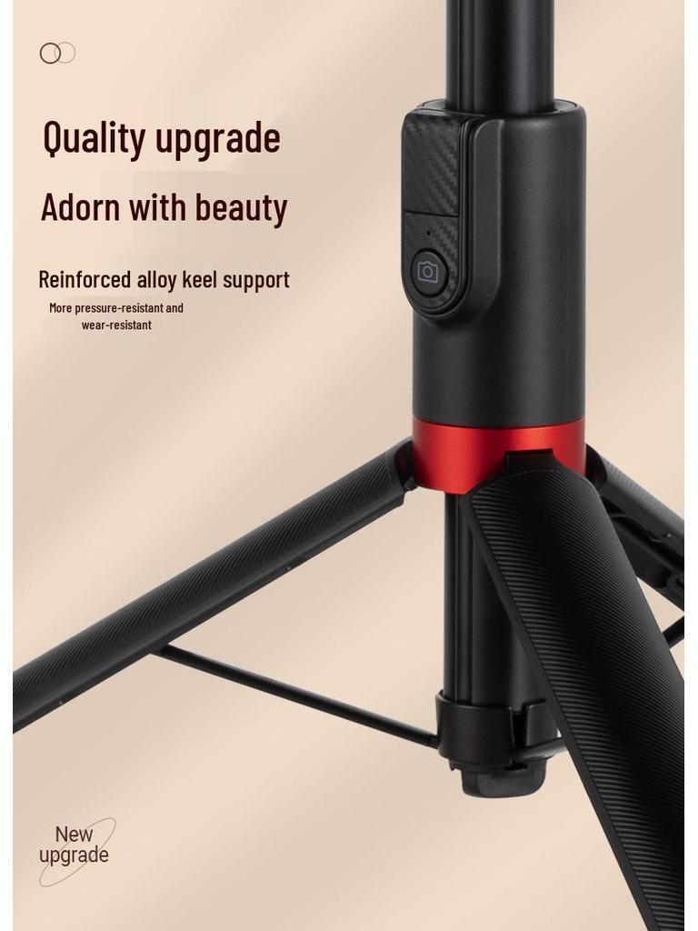 8 Smog Anti-shake Selfie Stick & Tripod: Multi-functional Mobile Holder for Live Streaming & Universal Use
