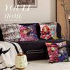 Anime Sugar Sugar Rune Decorative Room Aesthetics Pillow Case Home Decor Bedroom Sofa Bed Couch Pillow Cover 45x45