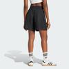 Adidas Women's Essentials Woven High Waist Cargo Shorts Black