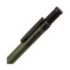 Pentel Smash 0.5mm Mechanical Pencil, Military Green (Q1005-MDKS) - Non-slip Rubber Grip, Clear Lead Hardness Indicator, Large Rubber Knock,