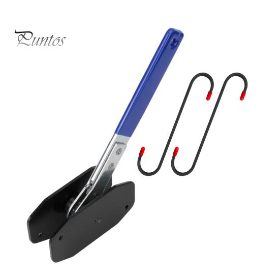 Brake Caliper Tool Universal Disc Brake Piston Caliper Compression Tool with 2 Brake Caliper Hooks Brake Caliper Press 360 Degree Ratchet Brake Tool