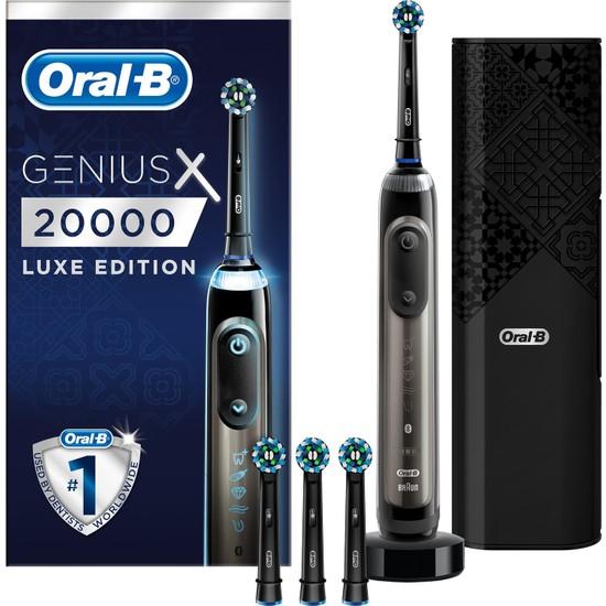 

Электрическая зубная щетка Oral-B Genius X 20000 Luxe Edition (серый)