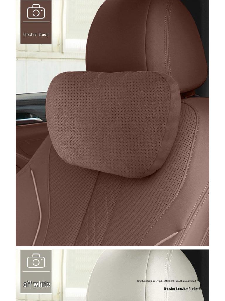 Shunyi Car Interior Set: Cushion, Lumbar Support, Neck Pillow for BMW 7 Series 13 Series