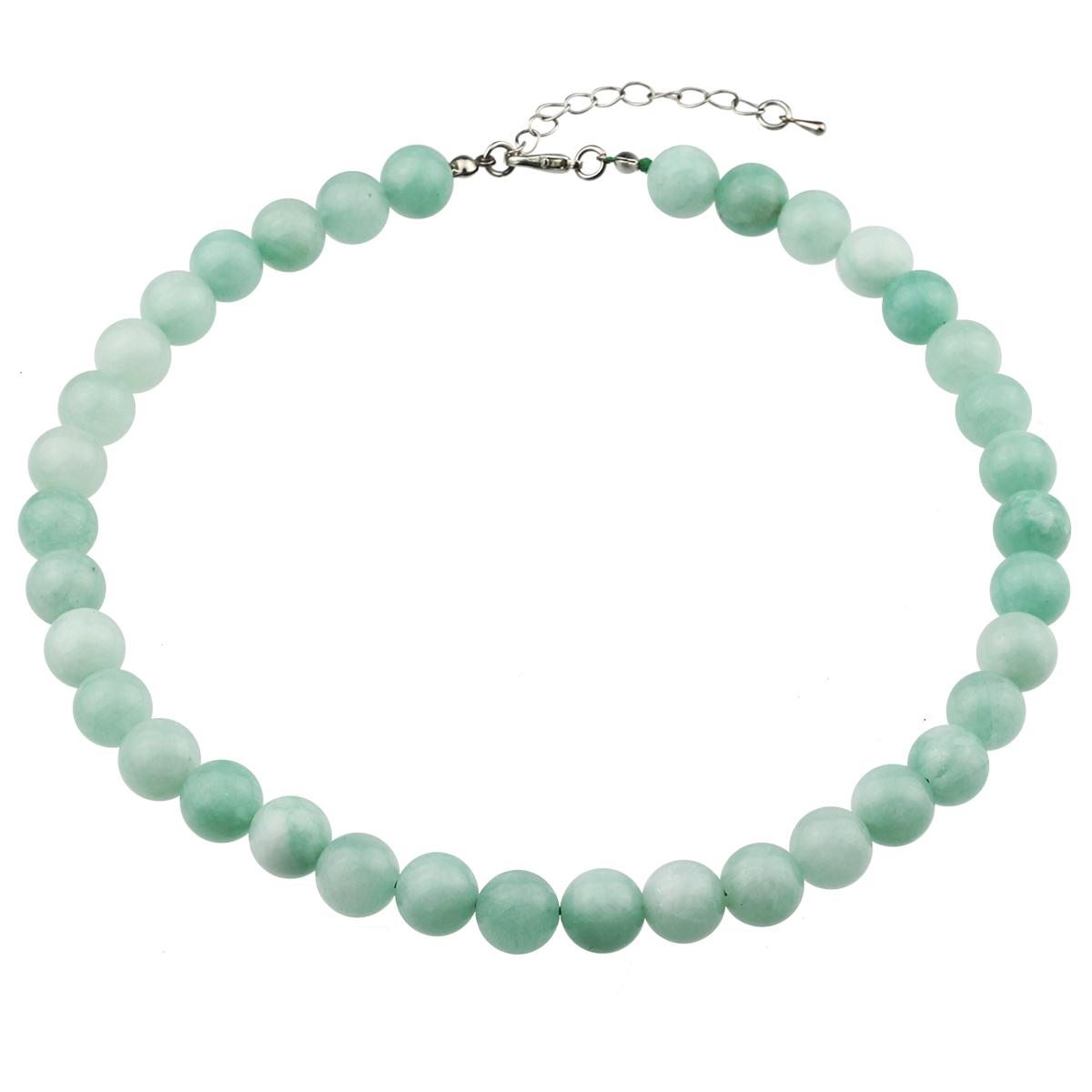 

6 мм 8 мм 10 мм Натуральный камень Зеленый камень Круглые бусы Ожерелья Богемный женский Праздничный ручной работы Циркон Подарок на День матери