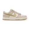 DX5930-001 Nike Dunk Low Phantom Metallic Gold Swoosh Sail Sanddrift (Women's)