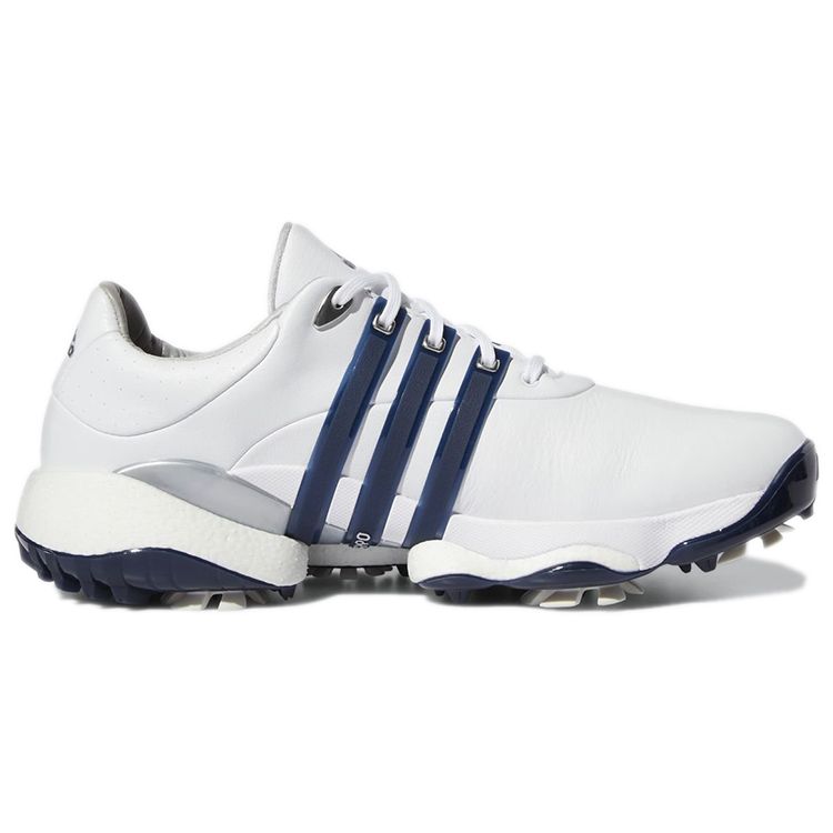 Adidas Tour 360 22 Golf White Collegiate Navy Men Sneakers Cloud-White Silver-Metallic GV7247