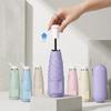 Ultraviolet Protection Pocket Parasol Folding Sun Shade Umbrella Pocket Rain Umbrella  Summer