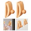 2Pcs Quilt Wall Clamps Wood Shelf Hanging Clips for Bedroom Office Home
