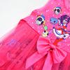 83146 Kids Girls Lily Lovebraids Clown Print Bow Mesh Princess Dress