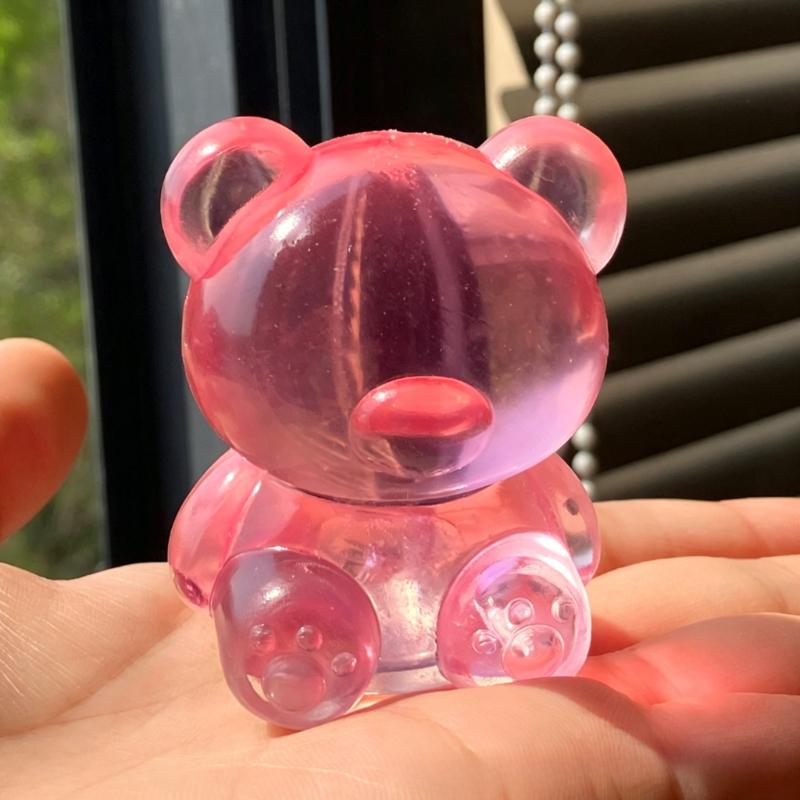 

Toys Super Cute Little Bear Maltose Squishy Toy Slow Rising Squishy Stretchable Venting Ball Fidget Ventilatory Gift Presents for Friend