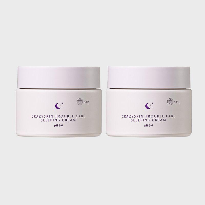 Trouble Care Sleeping Cream Upgrade 50g 2 Pieces