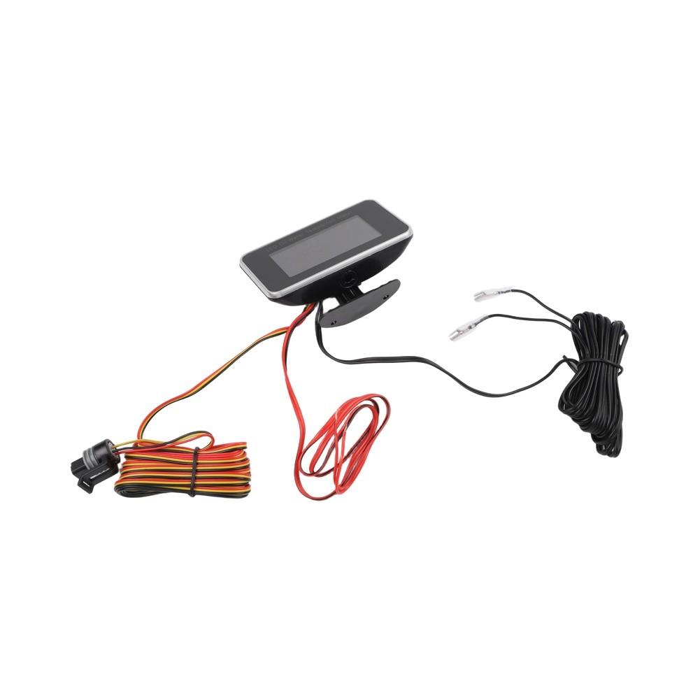 3 In 1 Car Digital Gauge Monitor for Oil Pressure Voltage and Water Temperature with Wide Voltage Compatibility