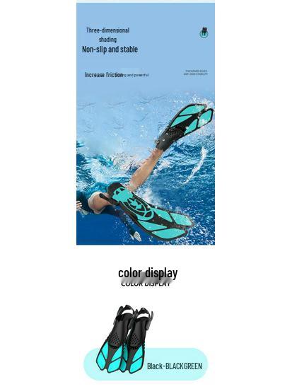 Adjustable Adult Diving and Swimming Fins - Frog Shoes and Mermaid Fins