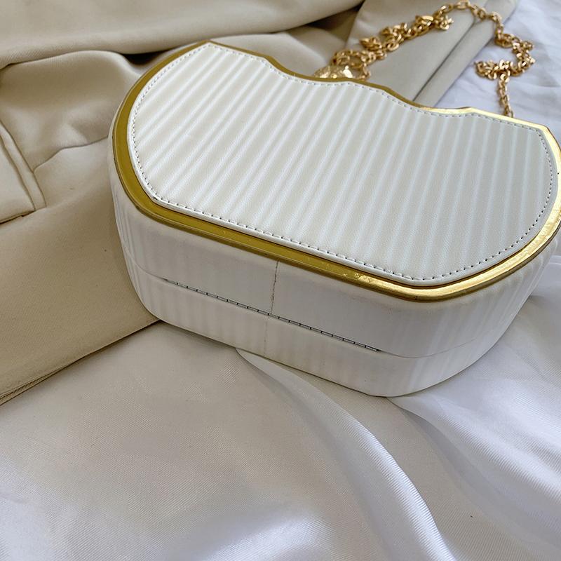 High Quality Acrylic Women's Shoulder Bags 2026 Chain Sweet Crossbody Bag Exquisite Design Daily Matching Handbag