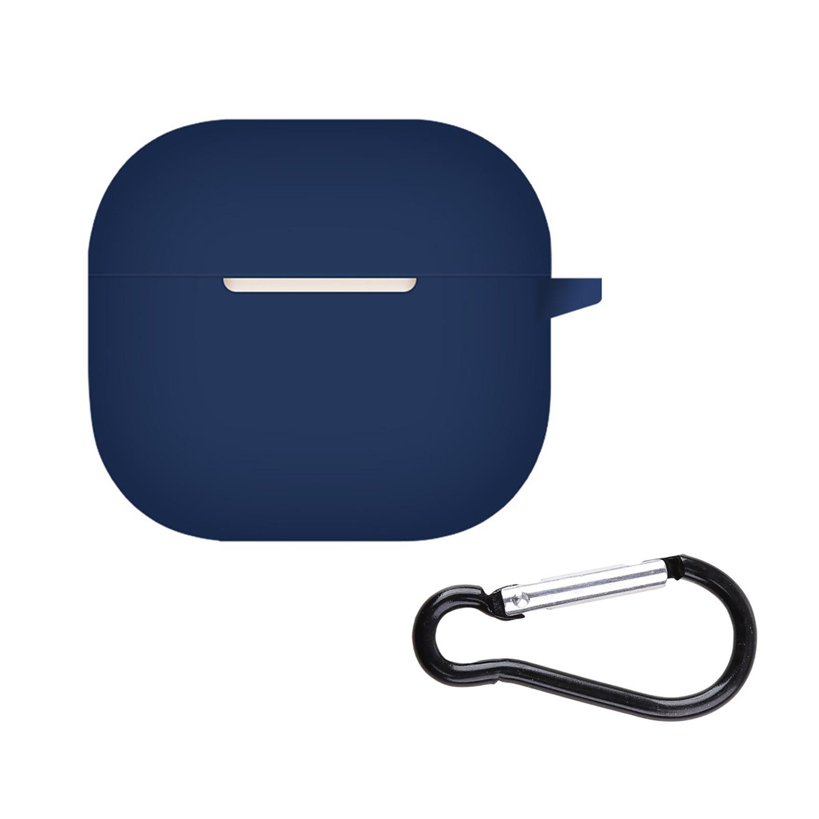 

Wireless Headphone Protective Case Compatible for LP40 Cover Shockproof Shells Washable Housing Antidust Silicone Sleeve темно-синий