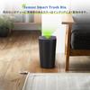 Tydle Automatic Trash Can, 9L Capacity, Sensor-Powered, Battery-Operated, 18.3cm Wide X 20cm Deep X 32cm High, Slim Design with Lid, Automatic Open/Cl