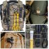 5Pcs/lot Antenna Binding Buckle Outdoor Tactical Molle System Backpack Vest Accessories Tactical Buckle Fixed Binding Retainer  