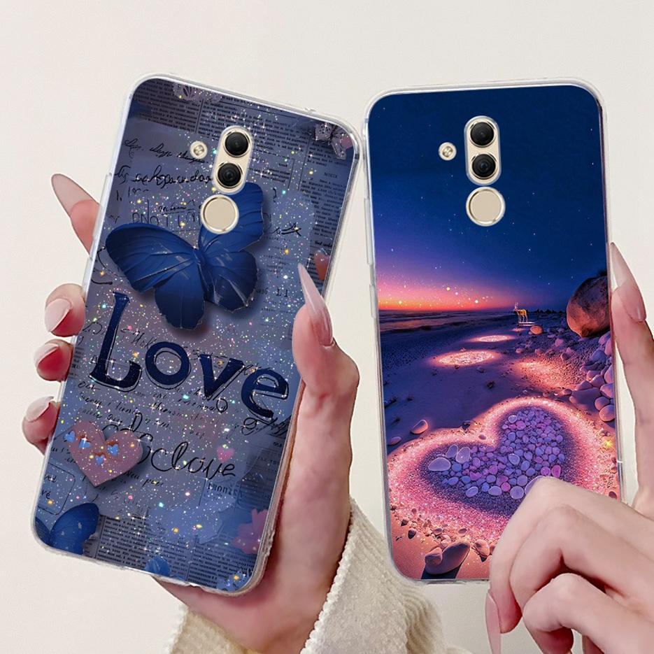 For Huawei Mate 20 Lite Case SNE-AL00 SNE-LX1 Popular Painted Cover Soft Slim Phone Case For Huawei Mate 20 Pro Mate20 Lite Bags