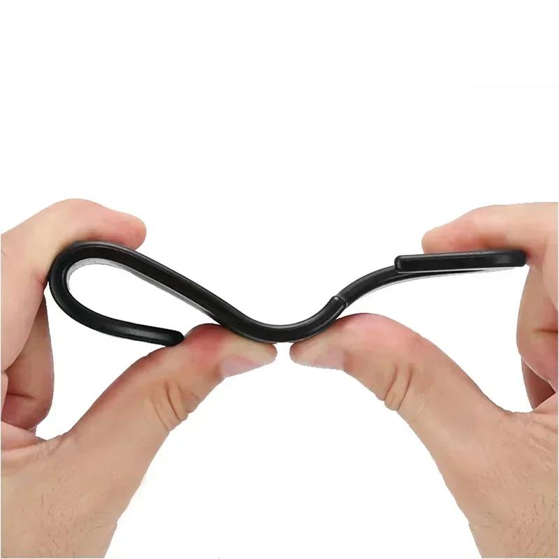QMBR7 2025 Hots E60 2Pcs Portable Car Seat Back Hooks Accessories For BMW Performance F25 F26 F15 F16 E90 E91 E92 E60 E84 G22 G32 F13