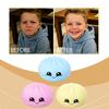 Colorful Dumpling Squishy Stress Relief Balls With Steamer Reusable Rebound Squeeze Reliever Toys Dough Ball Home Office Gifts