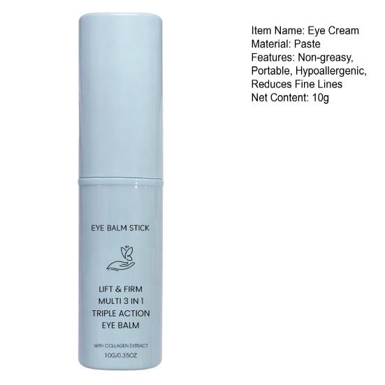 10g Under Eye Balm Stick Hydrating Eye Balm Stick Under Eye Brightener 1 Pc