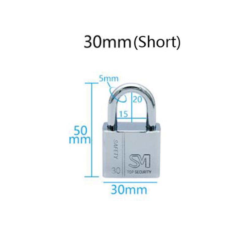 Stainless Steel Padlock Cabinet Outdoor Lock Durable Use Heavy Duty High Security Solid  Door Gate Box Safety
