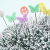 2 Sewing Set Flower Head Pins Sewing Pins Hedgehog Shape Pin Cushion Sewing Straight Pins Quilting Pins for Projects