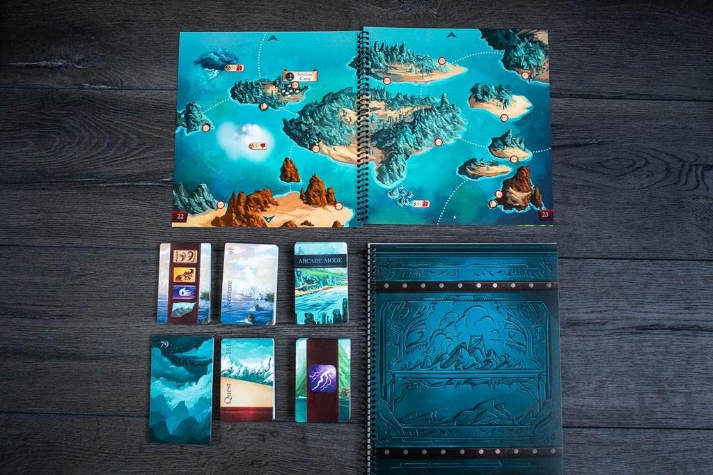 Sleeping Tides of Ruin Strategy Board Game by Red Raven Games Gods