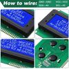 LCD2004+I2C 2004 20x4 2004A Blue/Green Screen HD44780 Character LCD /w IIC/I2C Serial Interface Adapter Module For Arduino