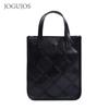 Women's Genuine Cowhide Leather Crossbody Bag - European & American Retro Style