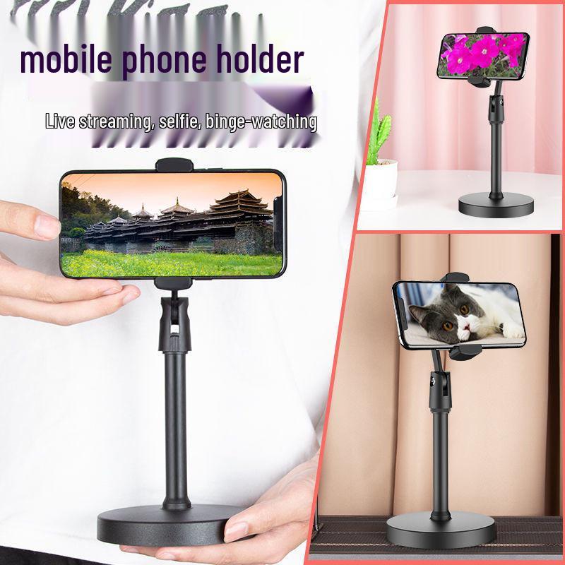 Desktop Mobile Phone Holder for Live Streaming & Photography