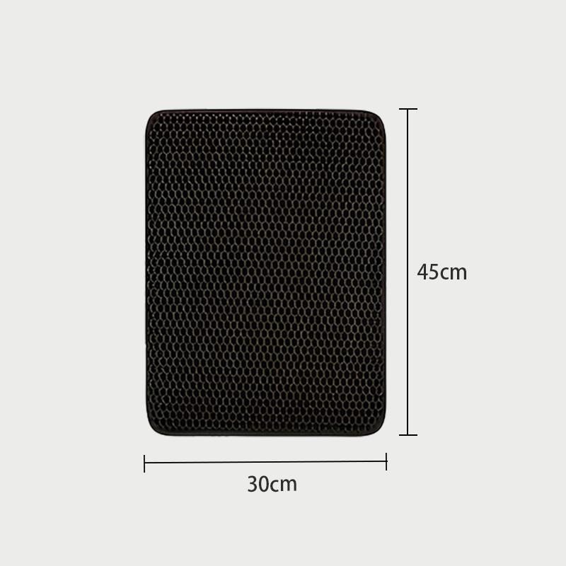 Cat Litter Mat Pet Toilet Waterproof Double Layer Pet Litter Box Mat Non Slip Sand Cat Washable Mat Clean Pad Pet Clean Supplies