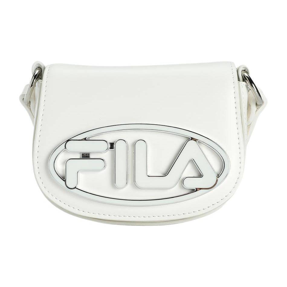 New FILA PU Shoulder Bag, Crossbody Bag Regular Women's Fresh Sweet Ivory F13W421168FIV