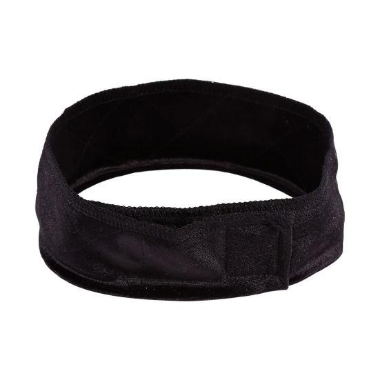 

Women Flexible Velvet Wig Scarf Headband Adjustable Fastener Hair Band чорний