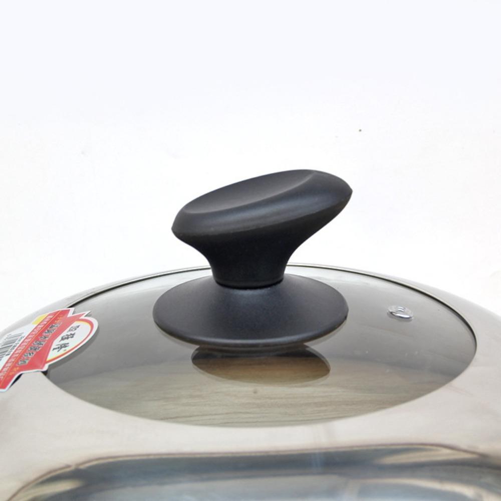 Verdickter Koch-Wok-Pfannendeckel Sichtbarer Küchen-Lebensmitteldeckel Langlebiger Runder Topfdeckel Hausmannskost