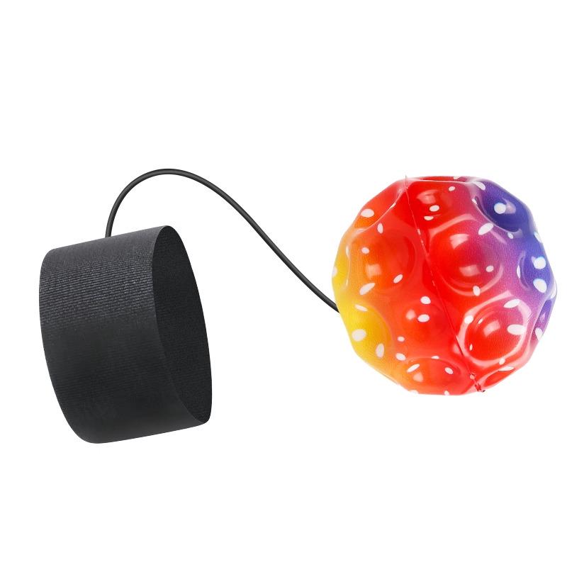 Luminous Moonstone Elastic Wrist Rebound Ball Toy for Kids