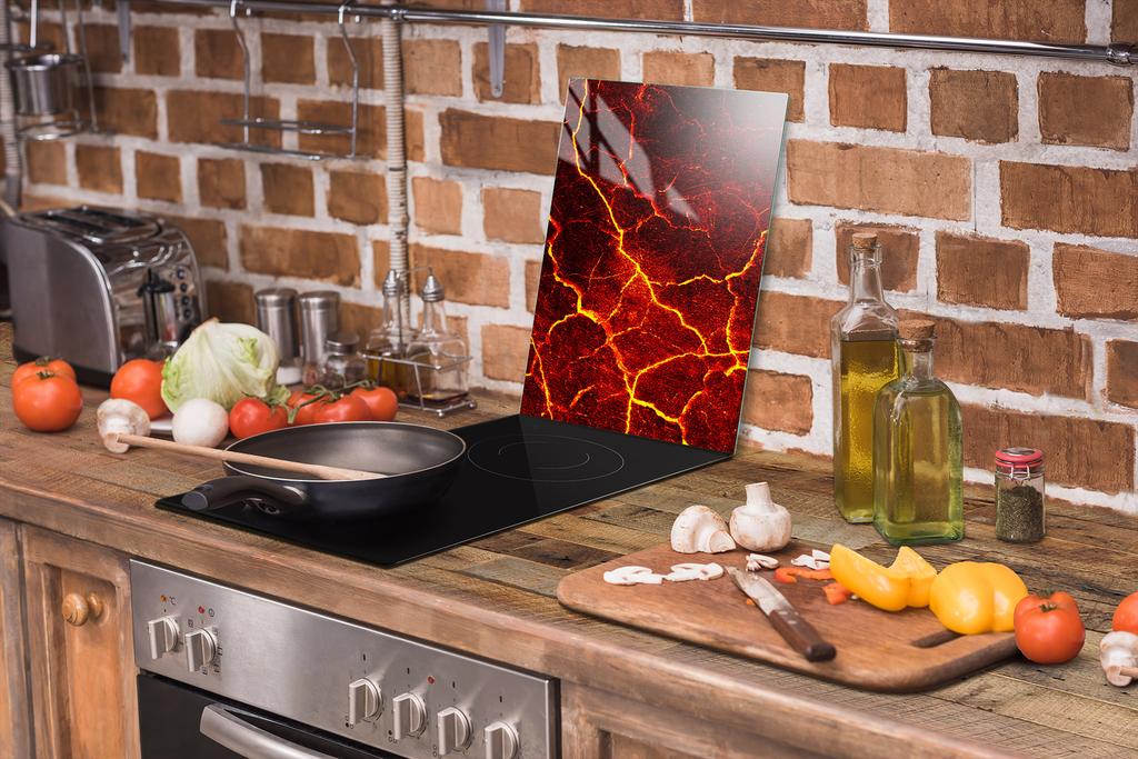 GLASS CUTTING BOARD 35x52 Lava