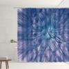 Plants Landscape Shower Curtain Sets White Dandelion Flying Seeds Pattern Home Bathroom Decor Hanging Curtains Bathtub Screens