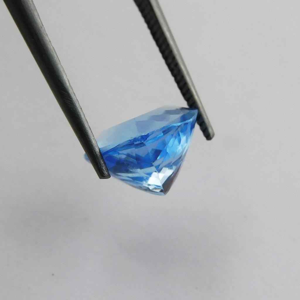 Sri Lanka Sapphire 4.90 Ct Trillion Shape Blue Natural CERTIFIED Loose Gemstone P-1147-S