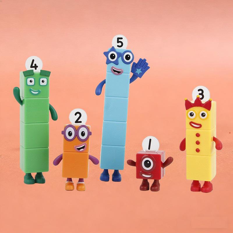 Cartoon Anime Figurine Building Blocks Toy Cake & Desk Ornament