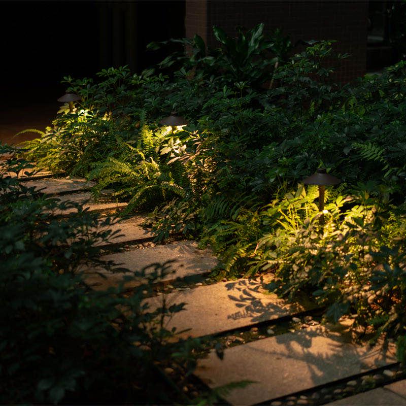 Solar Waterproof Garden Lights - Ground Inserted, Outdoor Courtyard Atmosphere, 24V/220V