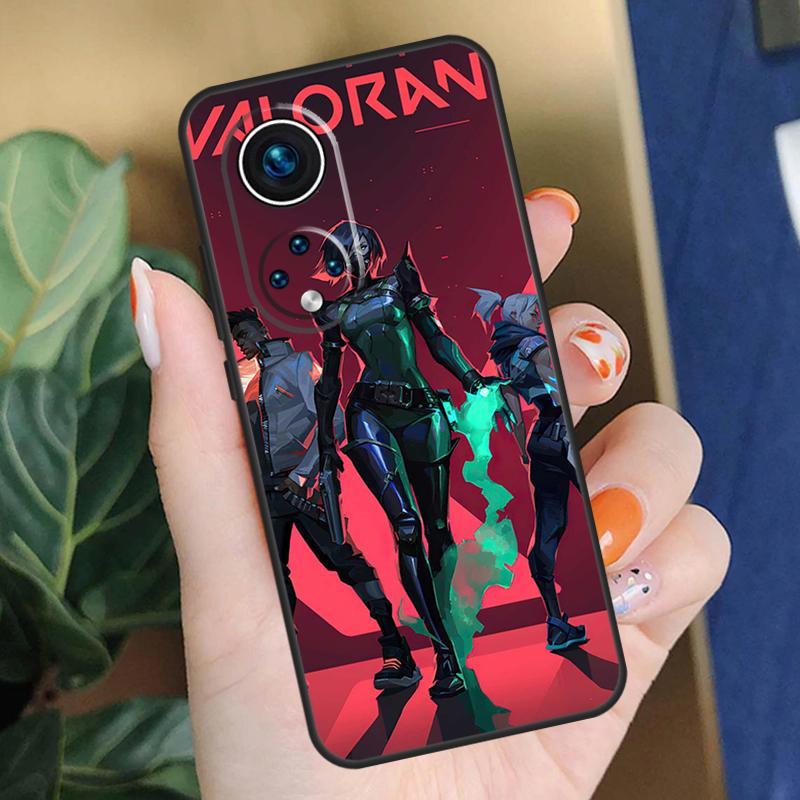 Valorant Game Case For Honor Magic 7 Lite 6 8 Pro Honor Win RT 200 400 50 70 X8b X8c X9a X9b X9c X9d Coque