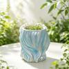 Desktop Storage Girl Shape Planter Decoration Fairy Flowerpot Sweet Flower Container  Table