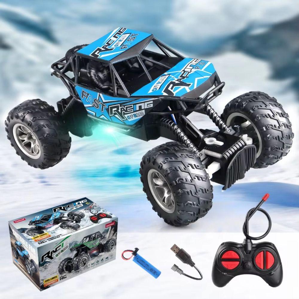 

With Lights Remote Control Off-Road Vehicle Rechargeable Off-Road Toy Car Kids Gifts