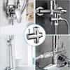 Three Function 3 Way Shower Head Diverter Valve G1/2 Shower Head Diverter  Faucet